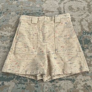 Tory Burch Donegal Twill shorts size 6